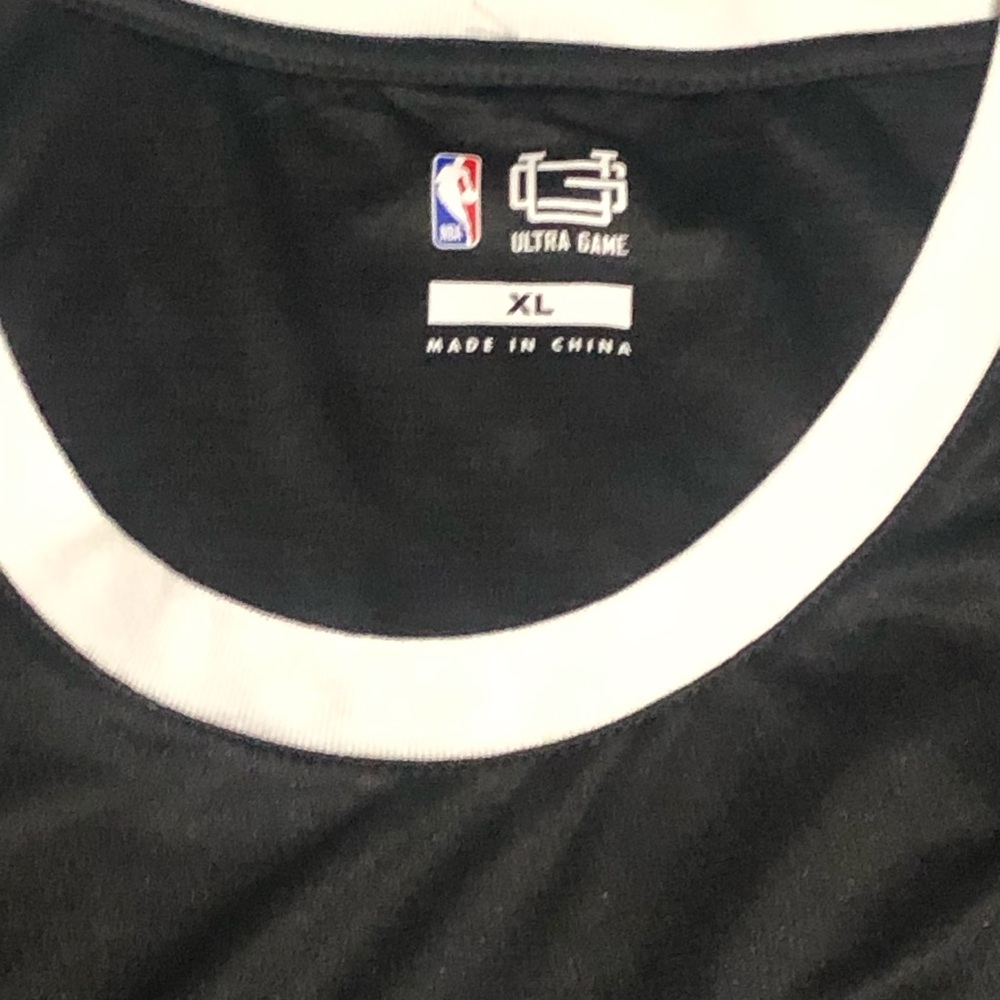 San Antonio Spurs Wembanyama # 1 ,Ultra Game Basketball Jersey Black Size XL NBA - Picture 2 of 5